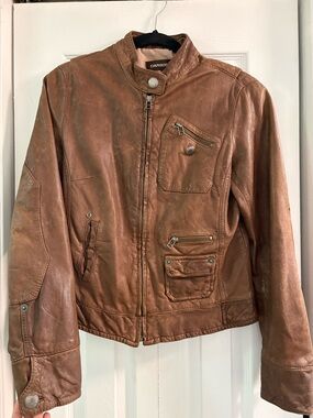 Leather Moto Jacket wmns